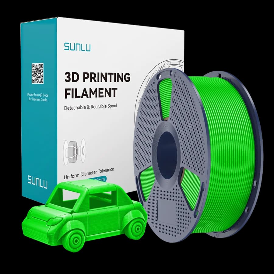 SUNLU PETG Cyan 1 кг 1.75 мм — котушка філаменту